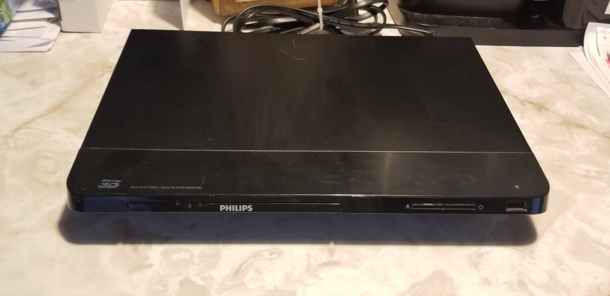 Phillip Blue-Ray Disc DVD Player Model BDP2185/F7