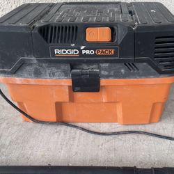Ridgid  4.5 Gallon ProPack Portable Wet/Dry Corded Vac
