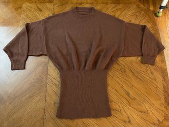 Shein Sweater Dress - Brown - Large - Excellent Condition