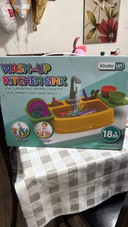 Playing kitchen sink