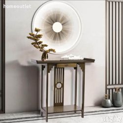 Exquisite Bamboo Console Table