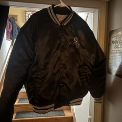  2-White Sox Windbreakers, XL & L , Never Worn