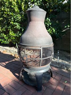 Chiminea, Black cast iron