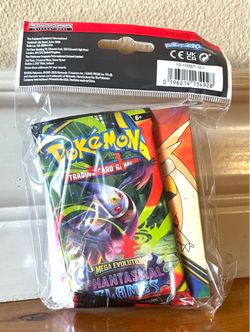 Pokemon cards: Phantasmal Flames Mini Portfolio with one booster pack