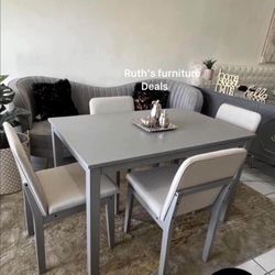 5-Pc Dining Table Set