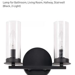 Matte Black Wall Sconce