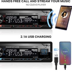 Single Din Bluetooth Radio 