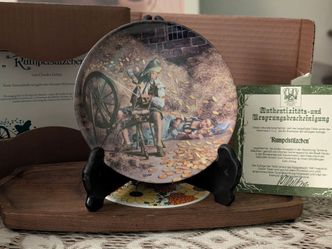 Rumpelstiltskin Vintage plate