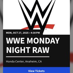 WWE Tickets 
