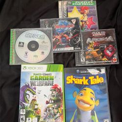 Video Games For Sale Xbox, GameCube, PlayStation 1