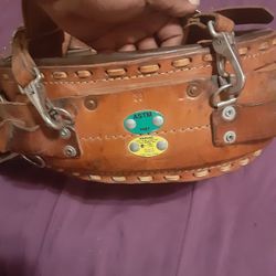 Certified Leather Work Belt