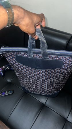 Goyard  blue backpack