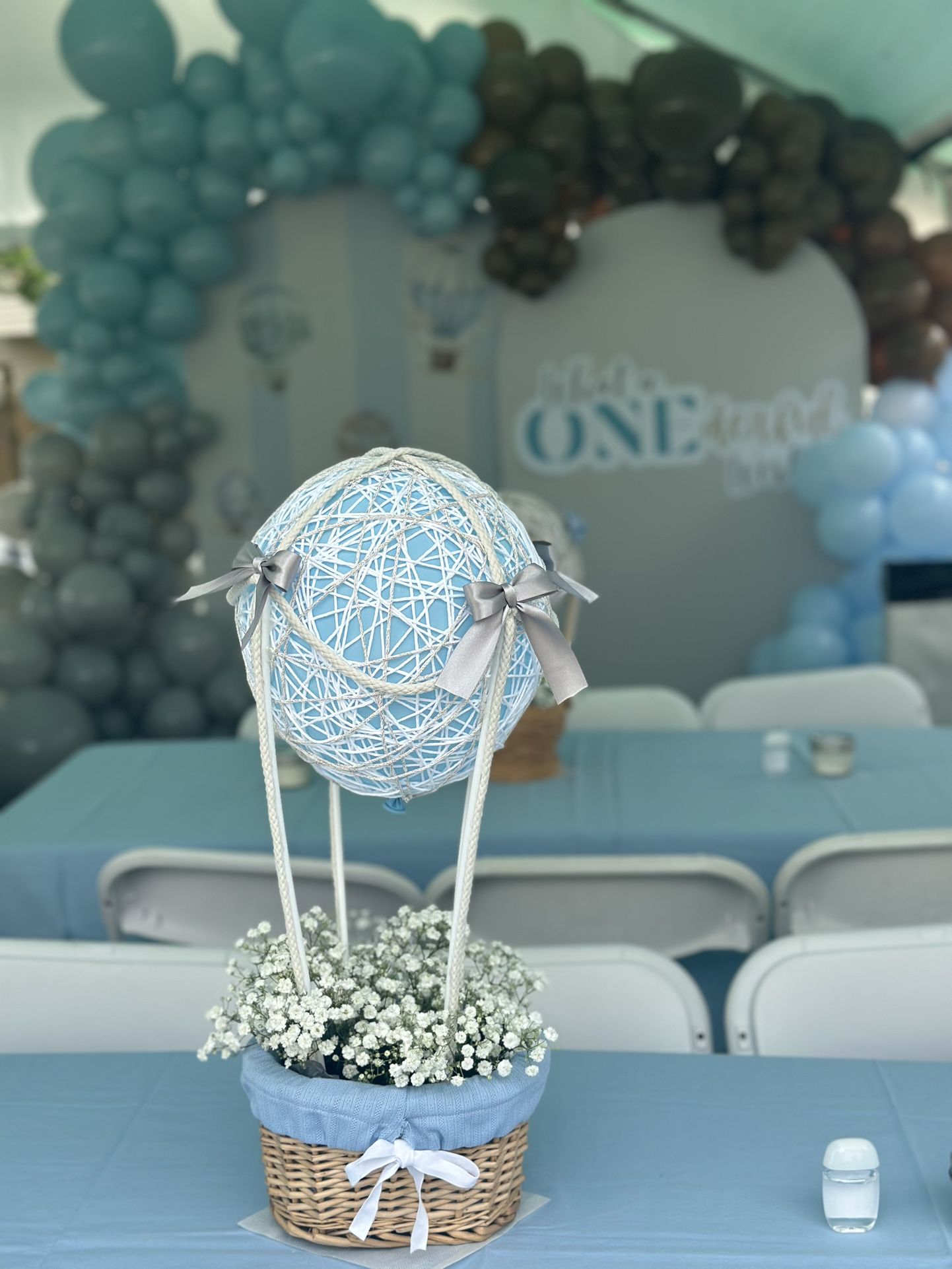 Hot Air Balloon Centerpieces