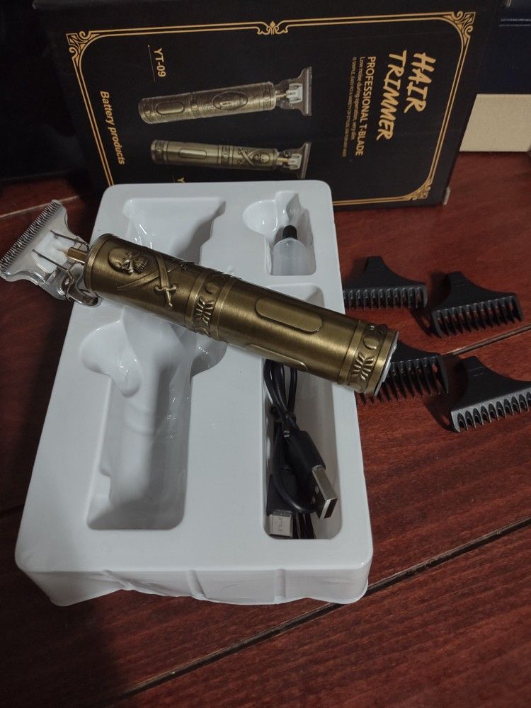 PROFESSIONAL HAIR CLIPPER TRIMMER SHAVING MACHINE CORDLESS RECHARGEABLE WATERPROOF NEW
