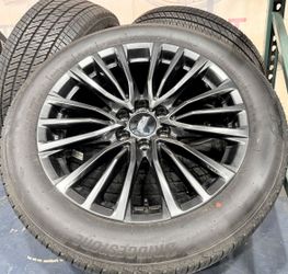 FREE DELIVERY 22" OEM Cadillac Escalade ES-V V edition Wheels Premium Bridgestone 275/50/22 SENSORS