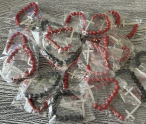 Wholesale Lot of Religious Bracelets- New- Low Price. $15 for the whole lot