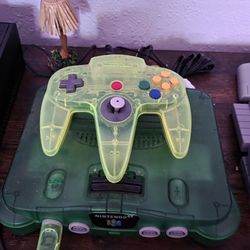 Nintendo 64 Jungle Green 