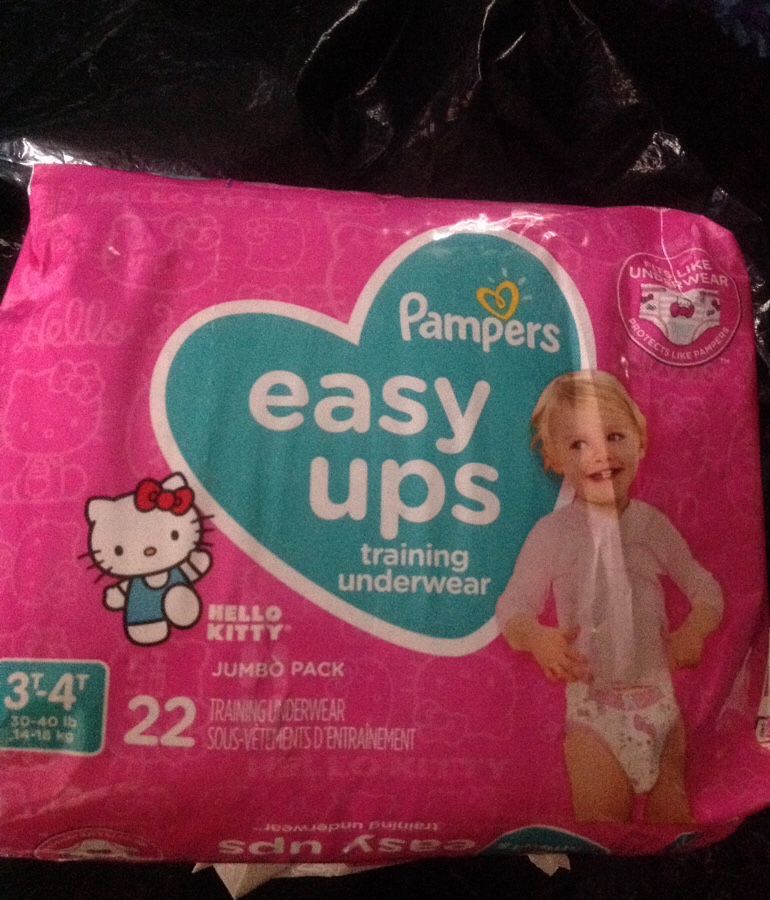 Pampers easy ups pull ups