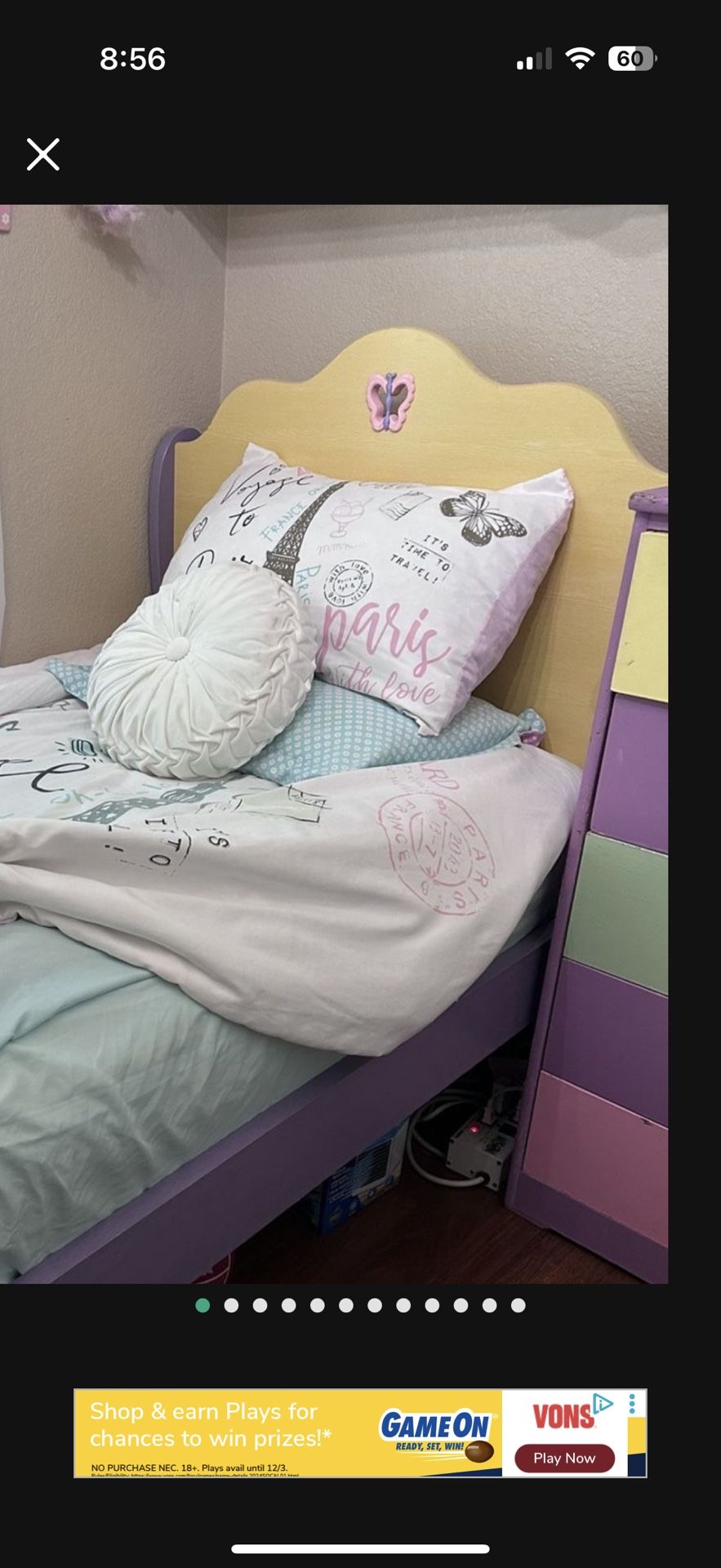 Twin Bed And Mirror Only