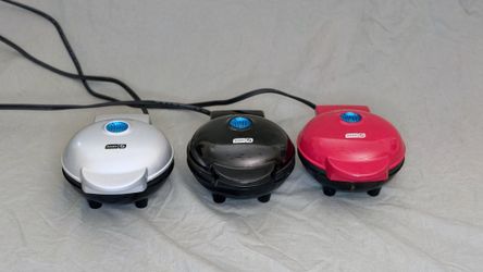 Dash Mini Waffle Makers and Griddle, Set of 3