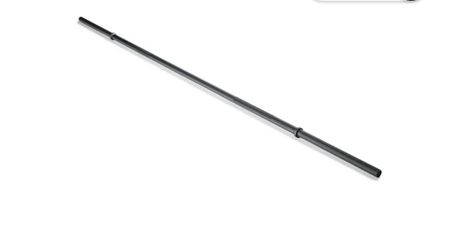 Weider 6’ Standard Barbell with Diamond Knurling and Durable Steel Construction