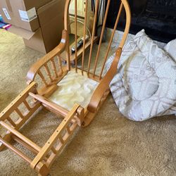 FREE Solid Wood Rocking Chair