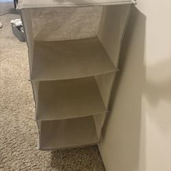 Container store hanging Closet Organizers 