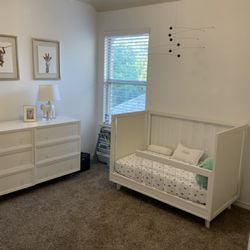 Crib Sloan Acrylic Convertible 