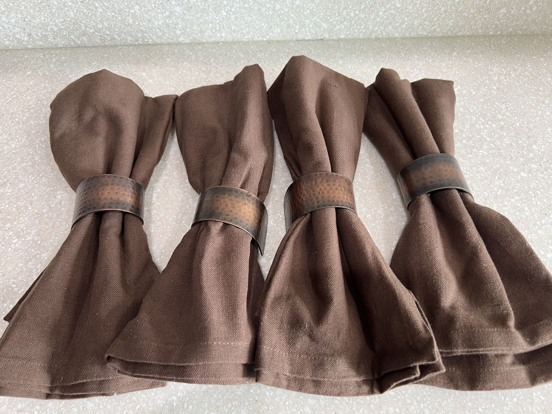 Cloth Napkins With Napkin Holders