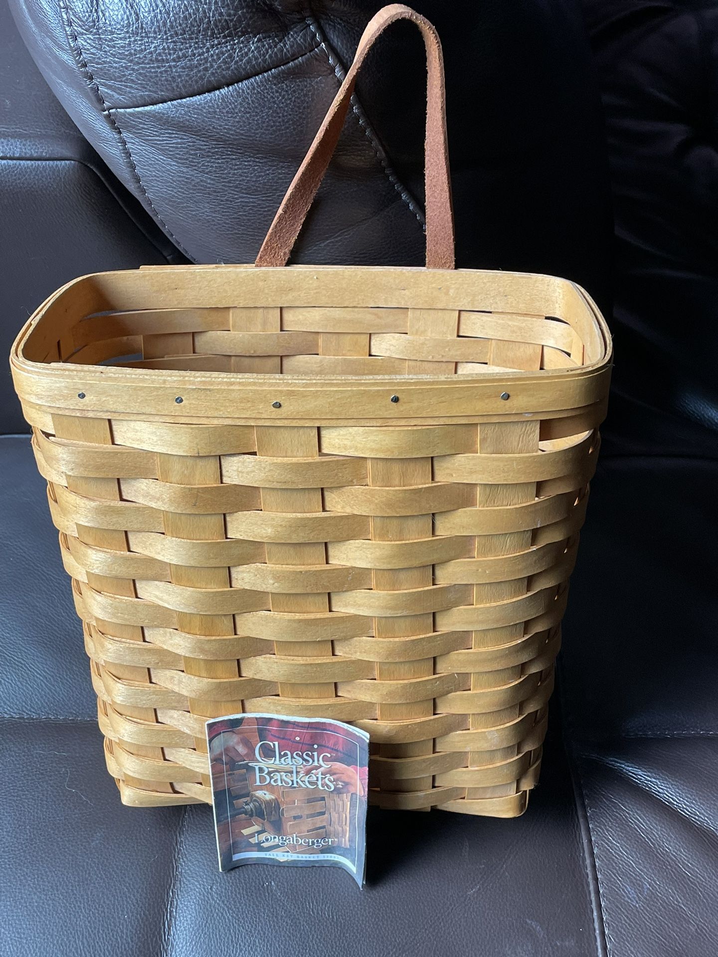 Longaberger Tall Key Basket