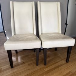 Leather Chairs - West Elm 