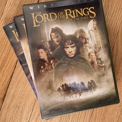 Lord of the rings dvd trilogy