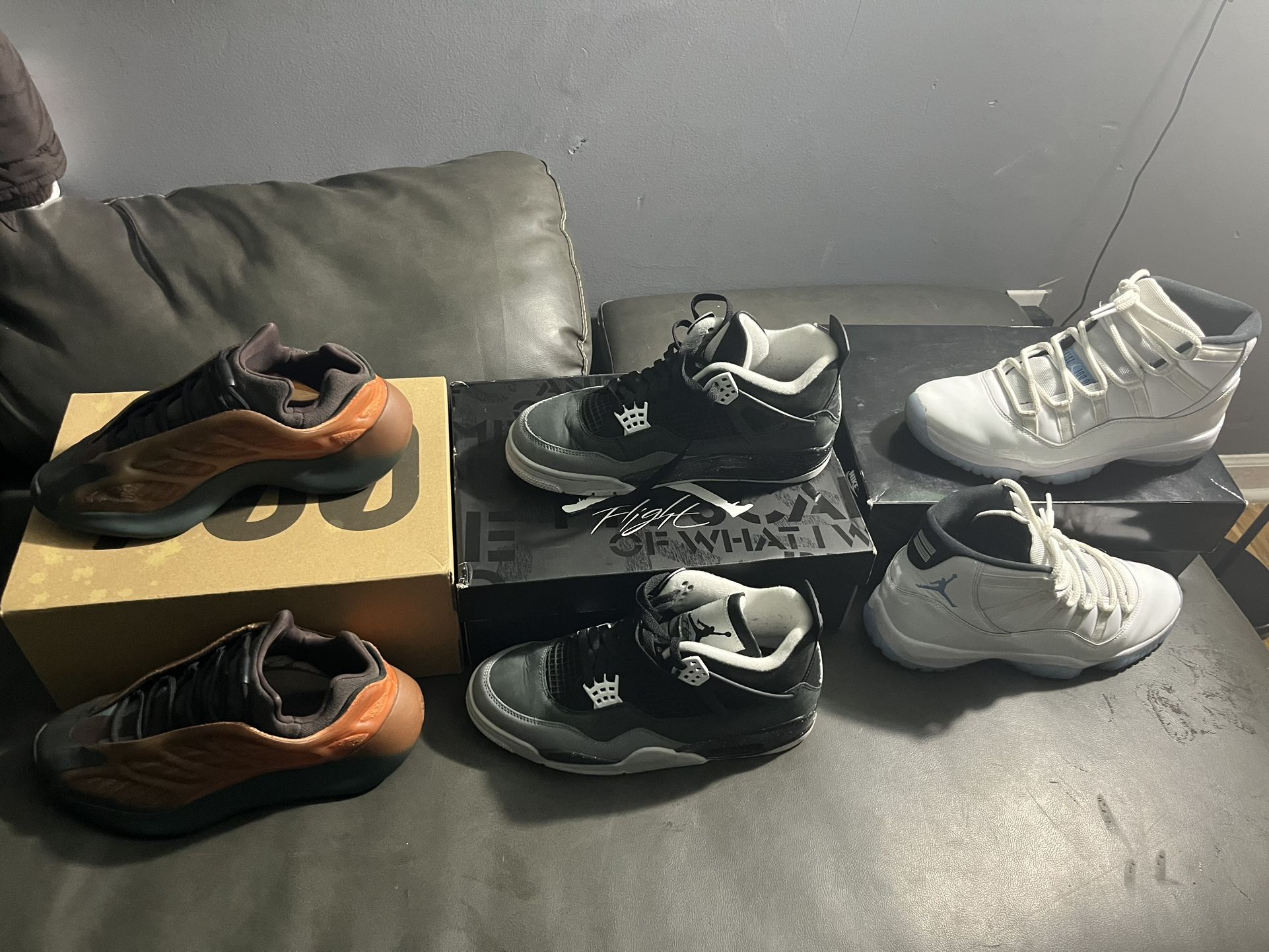 Jordan’s And A Pari Of Yeezy‘S