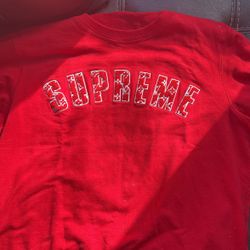 Louis Vuitton x Supreme Crewneck Sweatshirt