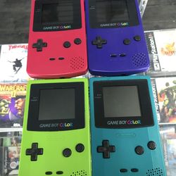 Nintendo Gameboy Color $95 Each Gamehogs 11am-7pm
