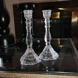 Tiffany & Co 9" Candle Holder Pair