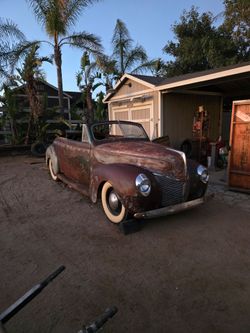1940 Mercury Convertible