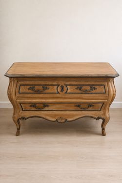 Vintage Heritage Grand Tour Walnut Bombe Chest – Louis XV Style
