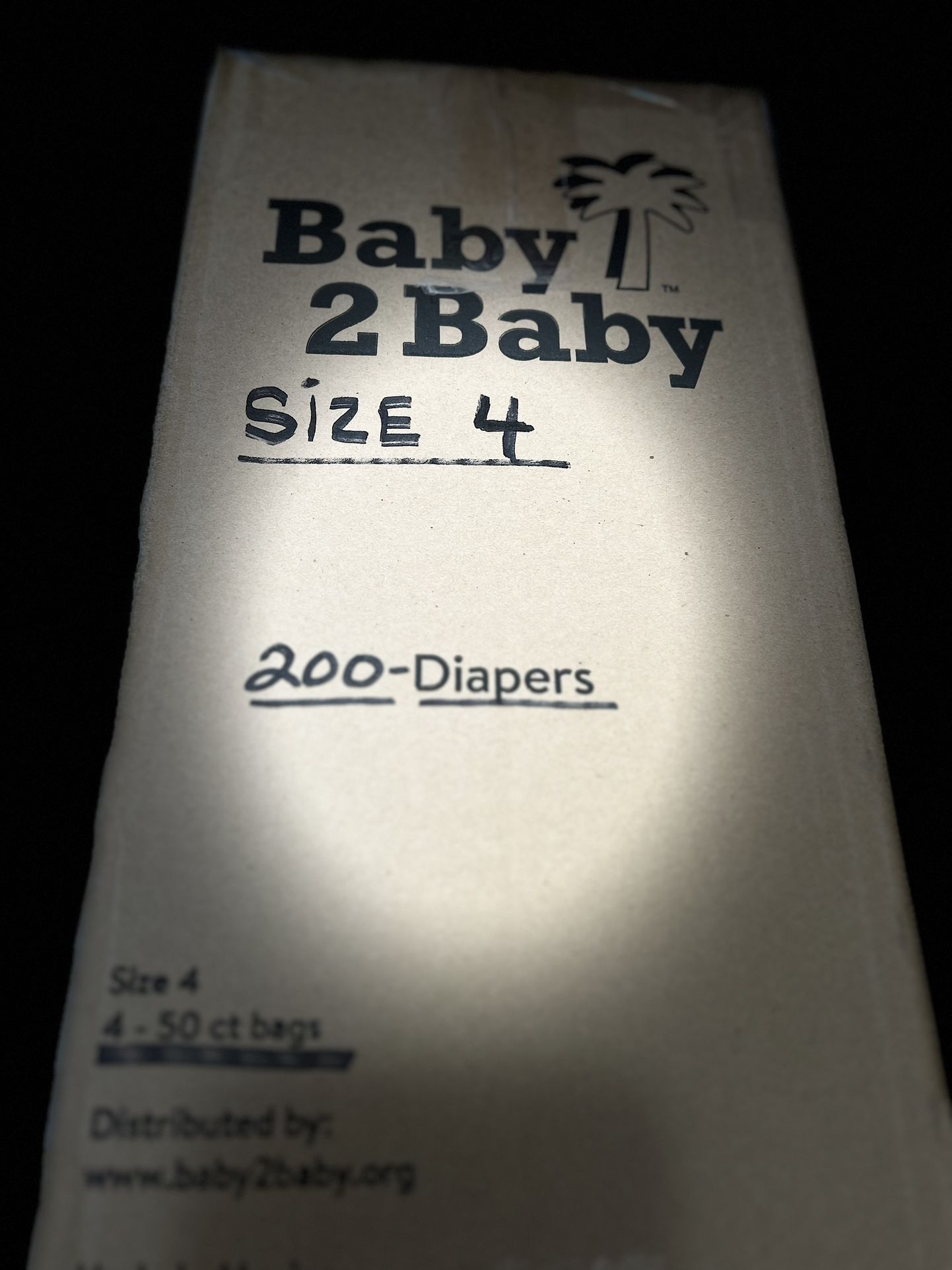 BABY DIAPERS——SIZE 4