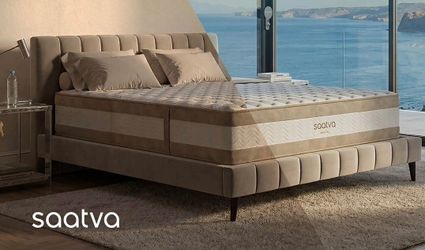 QUEEN SAATVA ORGANIC PILLOW TOP MATTRESS CLEARANCE SALE