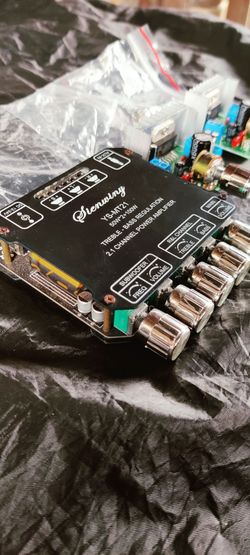200 w Bluetooth amplifier  24 volt i have an adapter ready to plug up and ready to jam the other two amplifier boards 30 Watts a piece 12 volt$50 for 