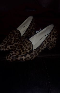 Sarah Flint (Rosie) Chocolate Leopard Hair Calf
