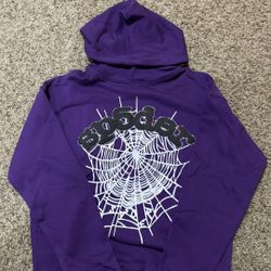 Purple Sp5der Web Hoodie