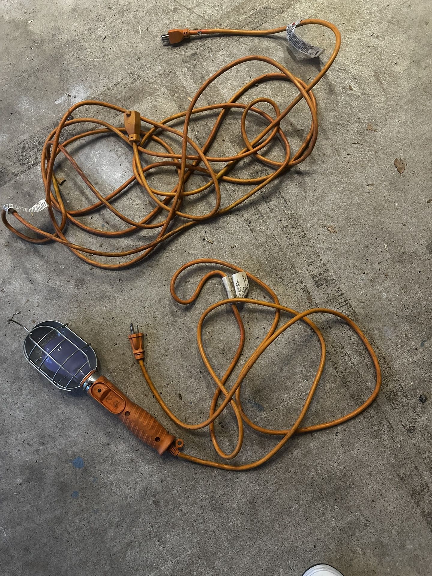 Work Light With Extension