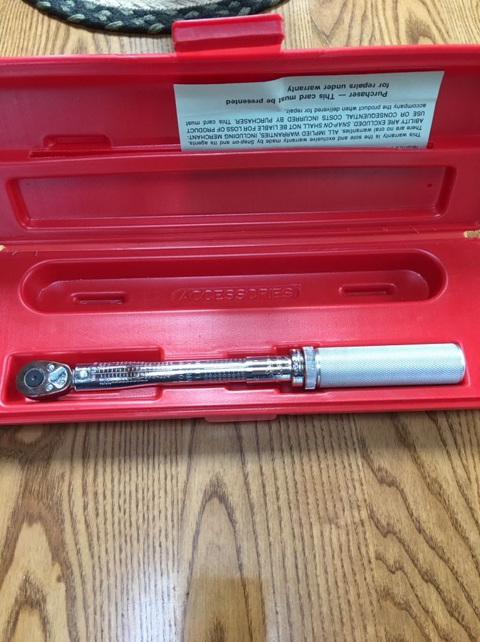 Snap On QJR217C torque wrench