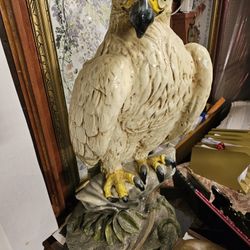 Vintage, great condition large glazed eagle.