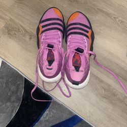 Adidas Trae Young 2 Sock Style Men's Basketball Shoes Pink,Orange,Black Size 10 1/2