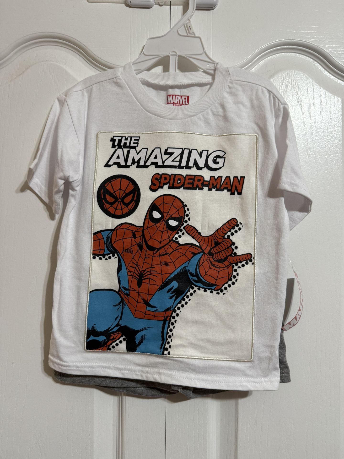 Spider-Man Matching Set Size 4T NWT