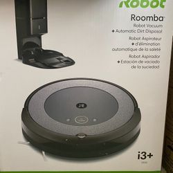 ‼️Like new! Used once! iRobot Roomba i3+ EVO (3550) Self-Emptying Robot Vacuum