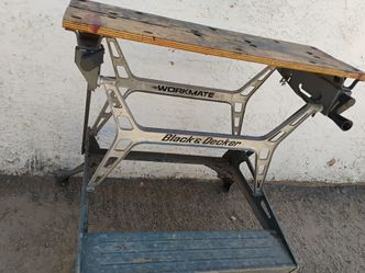 Vintage Black & Decker Workmate 79-001 Cast Aluminum H-Frame Workbench